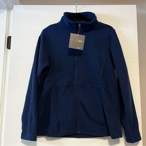 SOKN | NWT Fleece Zip Up Jacket